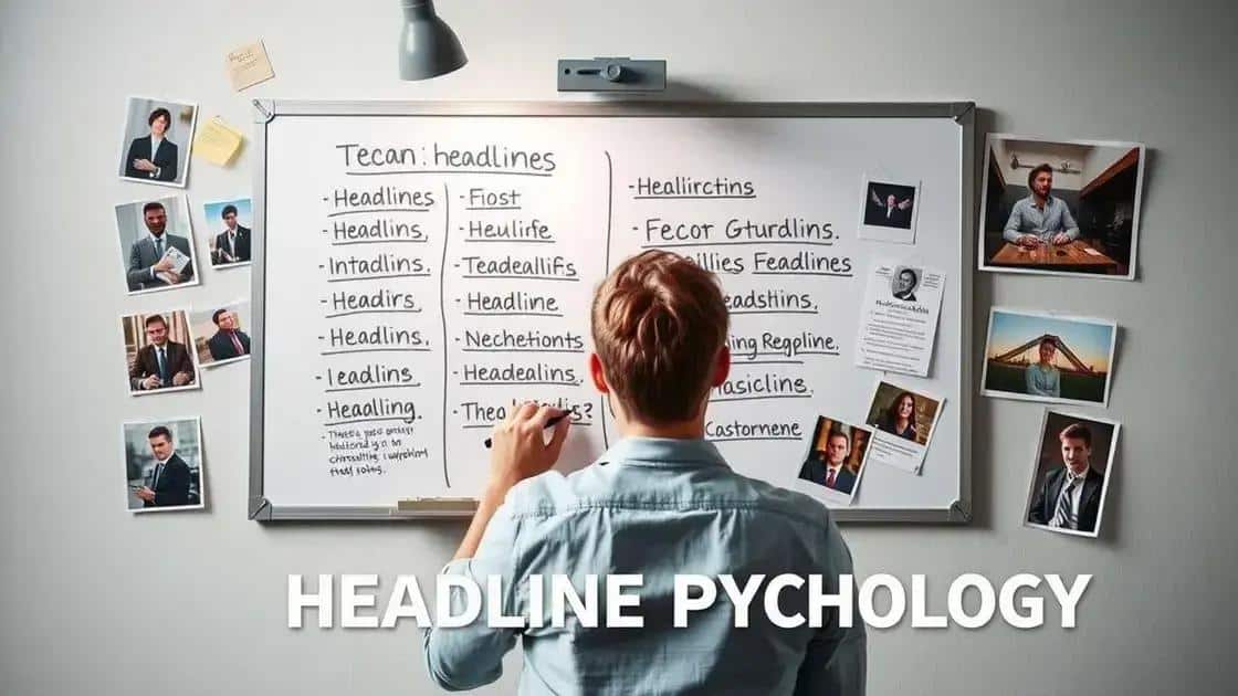 The psychology behind effective headlines