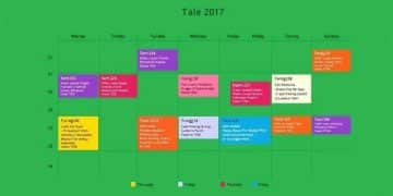 Green academic year calendar: your guide to success