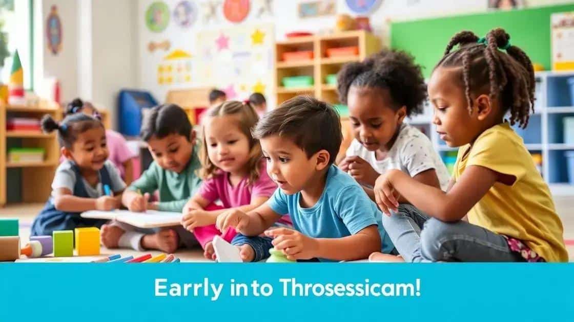 Benefits of early childhood learning programs