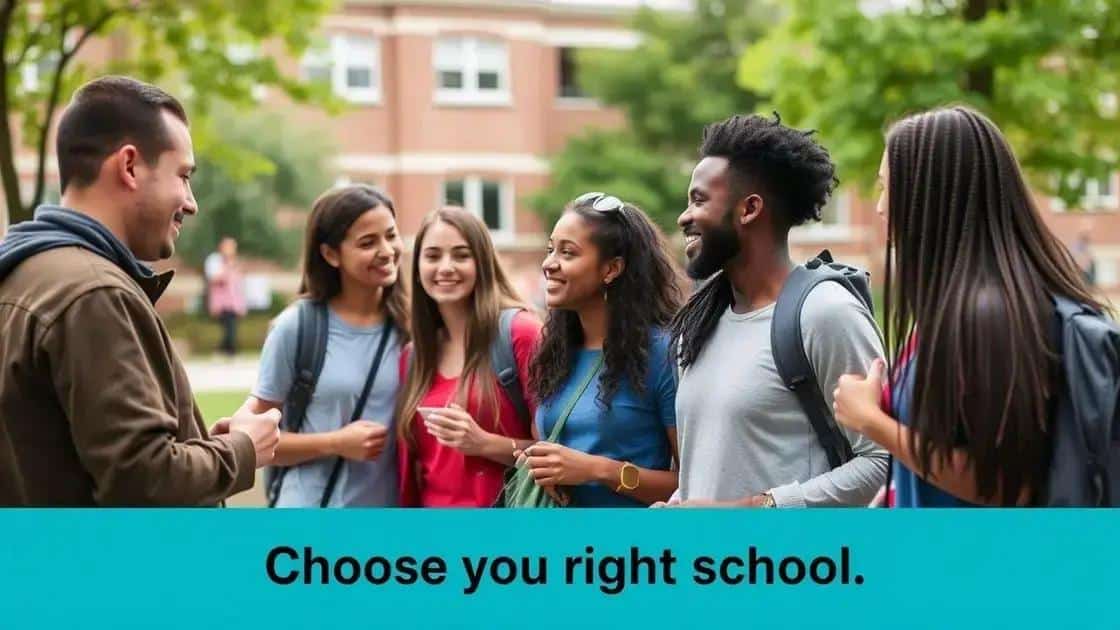 How to choose the right college for you