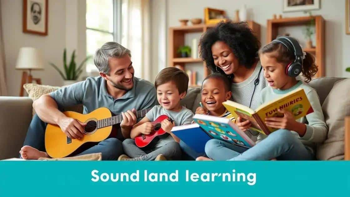 The role of parents in supporting sound learning