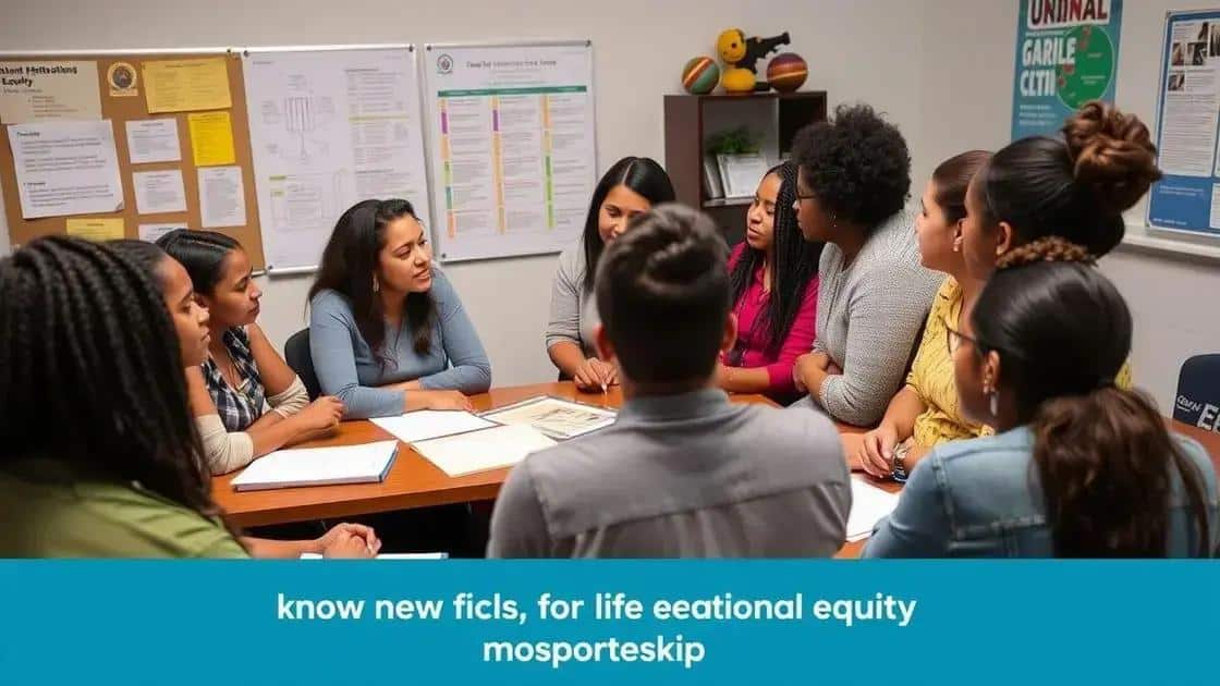 Recent news and initiatives in education equity