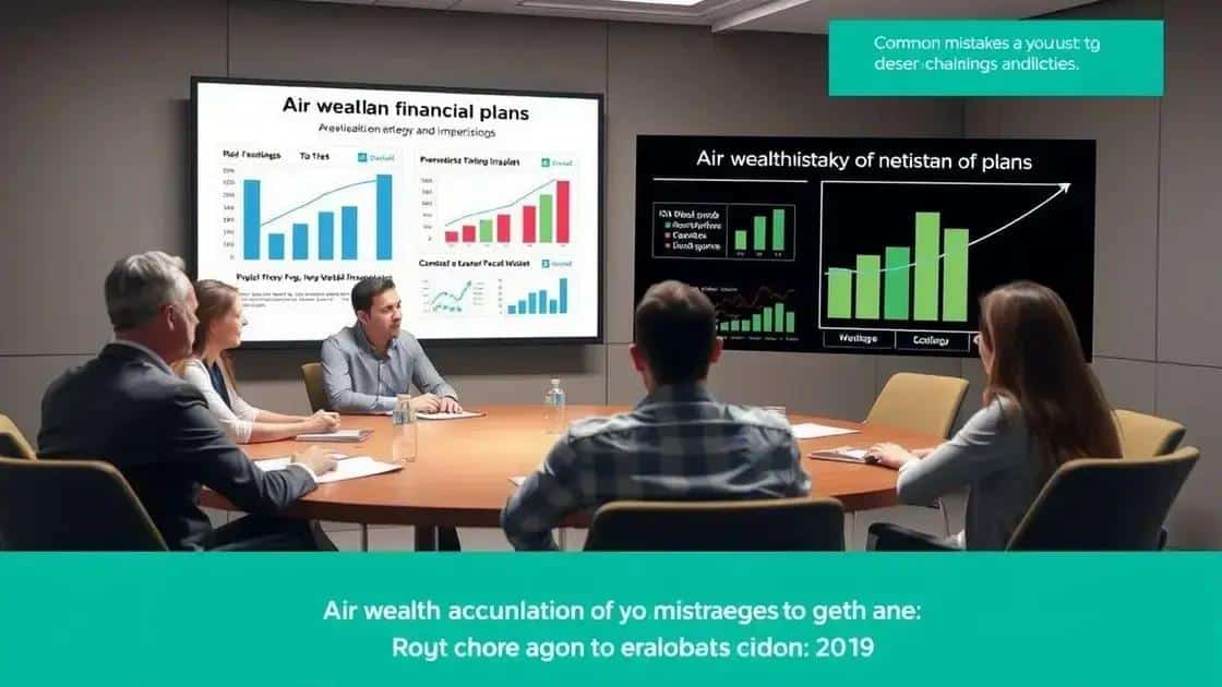 Common mistakes in air wealth accumulation