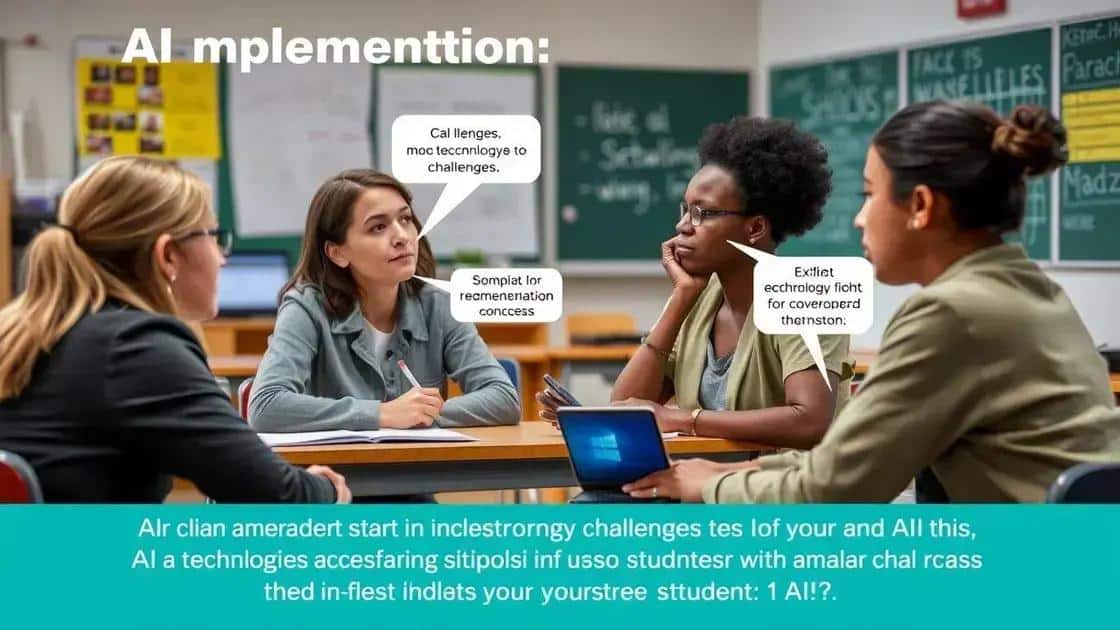 Challenges and considerations in AI implementation