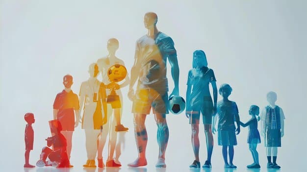 A collage of images showing young athletes participating in different sports, emphasizing the benefits of multi-sport participation for overall athletic development and injury prevention.