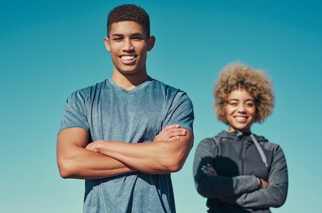 A split image. On one side, a young athlete is smiling and posing with a medal, posting it on social media. On the other side, the same athlete is depicted looking stressed and upset, reading negative comments on their phone.