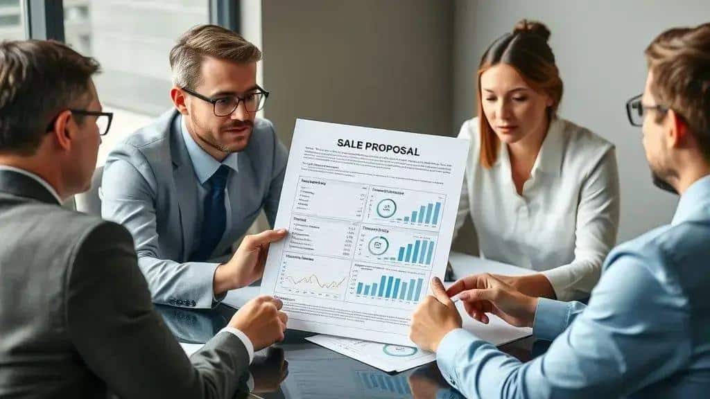 Key components of a sale proposal Key components of a sale proposal