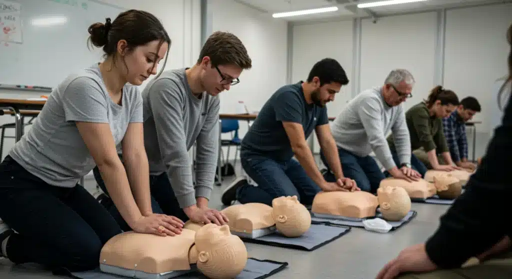 Capacitación en primeros auxilios en España: 4 habilidades clave para 2025