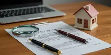 Documento con la nueva ley hipotecaria de 2025 y una casa en miniatura, simbolizando el impacto en el sector inmobiliario español.