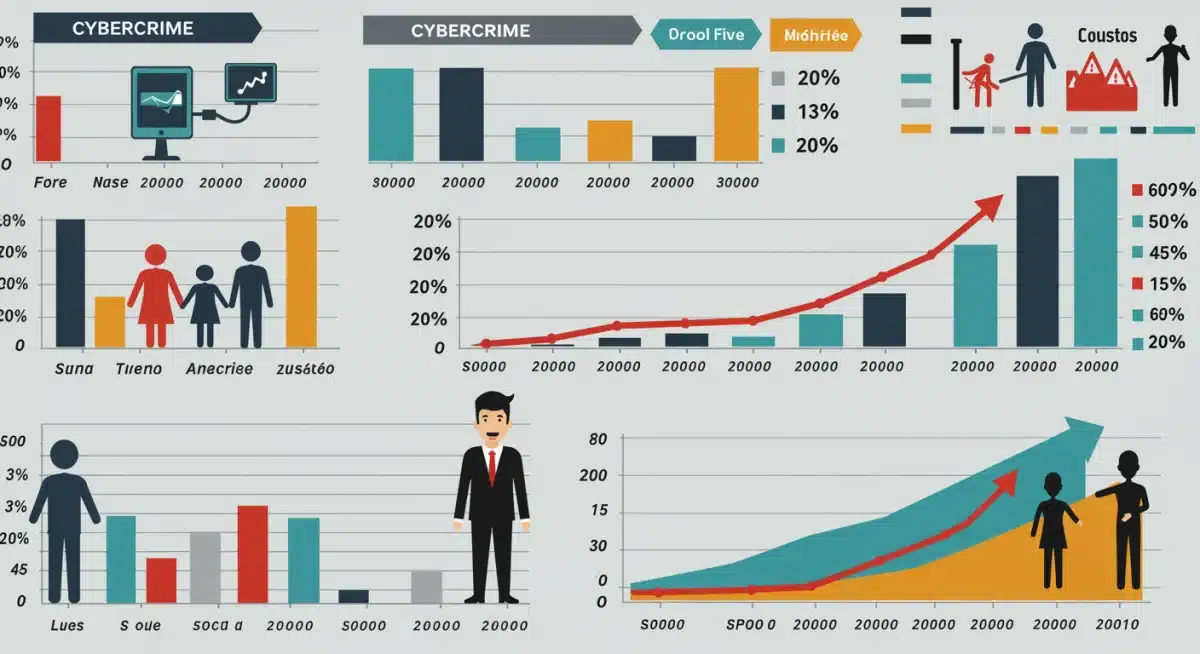 Infografía detallada de tipos de delitos y sus tendencias en España.