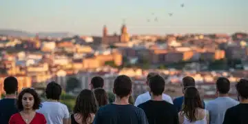 Grupo diverso de personas unidas, simbolizando la lucha contra los delitos de odio en España.