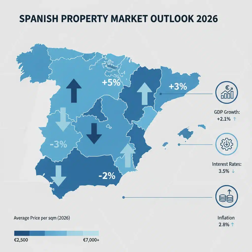 Mercado Inmobiliario Español 2026: Precios de Vivienda Usada y Proyecciones